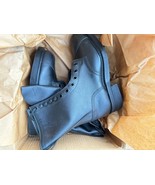 NEW GENUINE USGI 1998 US MILITARY LEATHER CLIMBERS BOOTS - SIZE 7.5R - $127.67 CAD