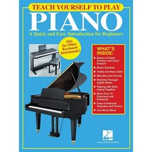 Hal Leonard Teach Yourself to Play Piano Book - £22.37 GBP