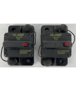 BUSS * 2 PACK !!*NEW* #185050F HI-AMP 50 AMP WATERPROOF CIRCUIT BREAKER ... - $39.59