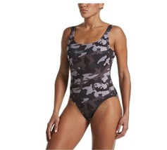 Nike NESSA326 Swimsuit Camo U-Back One Piece ( S ) - £71.10 GBP