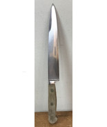 JA Henckels Friodur German Kitchen Chef Steak Knife 8.25” Blade Wood Handle - £46.85 GBP