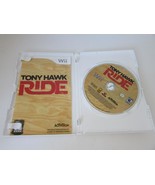 NINTENDO WII VIDEO GAME--TONY HAWK RIDE---DISC MANUAL CASE - £5.67 GBP