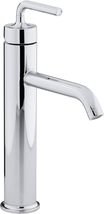 Kohler 14404-4A-CP Purist Tall Lavatory Faucet w/Lever Handle - Polished Chrome - £252.52 GBP