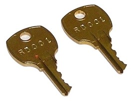 2 - RD001 Replacement Keys fit Delfield Refrigeration Equipment - $10.99