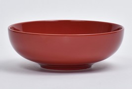 Red  7.75&quot; Ceramic Pasta Bowl Set of 4 by Omni Housewares - £59.92 GBP