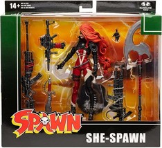 Spawn 7 Inch Action Figure Wave 2 Deluxe - She-Spawn - £77.89 GBP