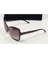 Isaac Mizrahi Red Tortoise Sunglasses Cat Eye Oversized 55 16 130 IM3021... - $1,105.91 MXN