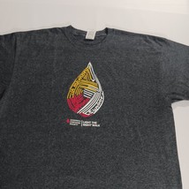 Jerzees Heavyweight Blend LIGHT THE NIGHT WALK Men Gray Cotton Blend T-Shirt 2XL image 13