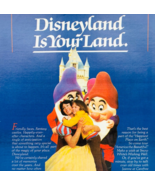 1981 Disneyland Anaheim California Advertisement Vintage Travel Vacation... - $454.76 MXN