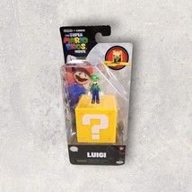 Super Mario Bros Movie 1” Luigi Mini Figure Toy NEW 2023 Jakks Pacific N... - £11.17 GBP