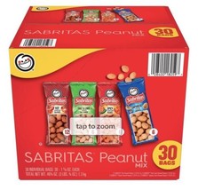 Sabritas Peanuts Variety Pack (30 pk.) SHIPPING THE SAME DAY - $22.99