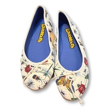 Loudmouth Shoes Lady Bug Butterfly Size 6.5 B Shoes Golf Bella Bugs Ballet Flat - £29.22 GBP