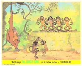 The Jungle Book vintage artwork reproduction Mowgli dances 8x10 inch photo - £7.64 GBP