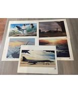 Vintage US Air Force Prints Poster Art USAF Rare  Fine Art Collection CV JD - €16,25 EUR