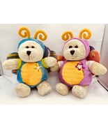 Starbucks Spring BUTTERFLY Bearista Bear Plush Pink Blue 73rd 74th NEW L... - $1,049.10 MXN
