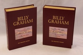 Billy Graham His Greatest Works 2 Vols Peace With God Angels The Holy Spirit - £43.86 GBP