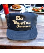 VTG Trucker Style Mesh Snapback Hat Made in Philippines LA CANTINA RISTO... - £10.81 GBP