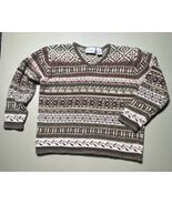 Fashion Bug Nature Pattern Multicolor Sweater Women’s M - $418.23 MXN