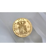 1875 Netherlands 10 Gulden Gold Coin Circulated Rare Antique Collectible... - $920.32 CAD