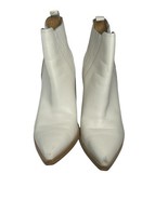 Marc Fisher Womens Gadri Booties Cream Leather Pointed Toe Heel Size 8M ... - $283.21 MXN