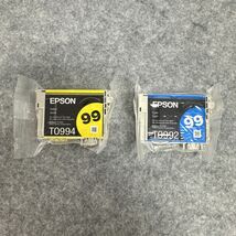 Epson T0992 T0994 99 Yellow &amp; Cyan Cartridge Ink Lot of 2 - $19.99