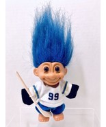 Russ Vintage 1992 Hockey Troll #99 Wayne Gretzky Blue Hair Brown Eyes Ra... - £11.75 GBP