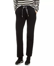 New Michael Kors Black Drawstring Waist Eide Leg Pants Size Xxl - £59.09 GBP