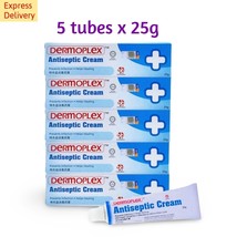 5 x Dermoplex Antiseptic Cream 25g MinorCuts Burns Nappy Rashes Blisters... - £43.70 GBP