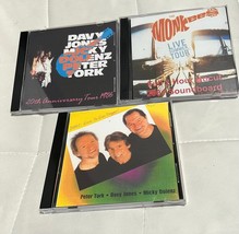 The Monkees Live in Summer Tour, 20th Anniversary, and Las Vegas 2001 CDs Rare - £46.35 GBP
