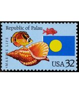1995 32c Republic of Palau, Marine Life Scott 2999 Mint F/VF NH - $1.18