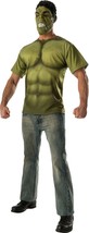 Men&#39;S Incredible Hulk Costume Top And Mask Avengers 2 Costume, Medium - £47.94 GBP