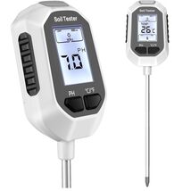4-in-1 Soil Moisture Probe with Digital LCD - Ideal for Indoor &amp; Outdoor... - $82.12