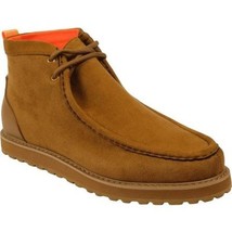Men's TAYNO Wallabee Style Chukka Boots Soft Micro Suede MOJAVE S Camel image 3