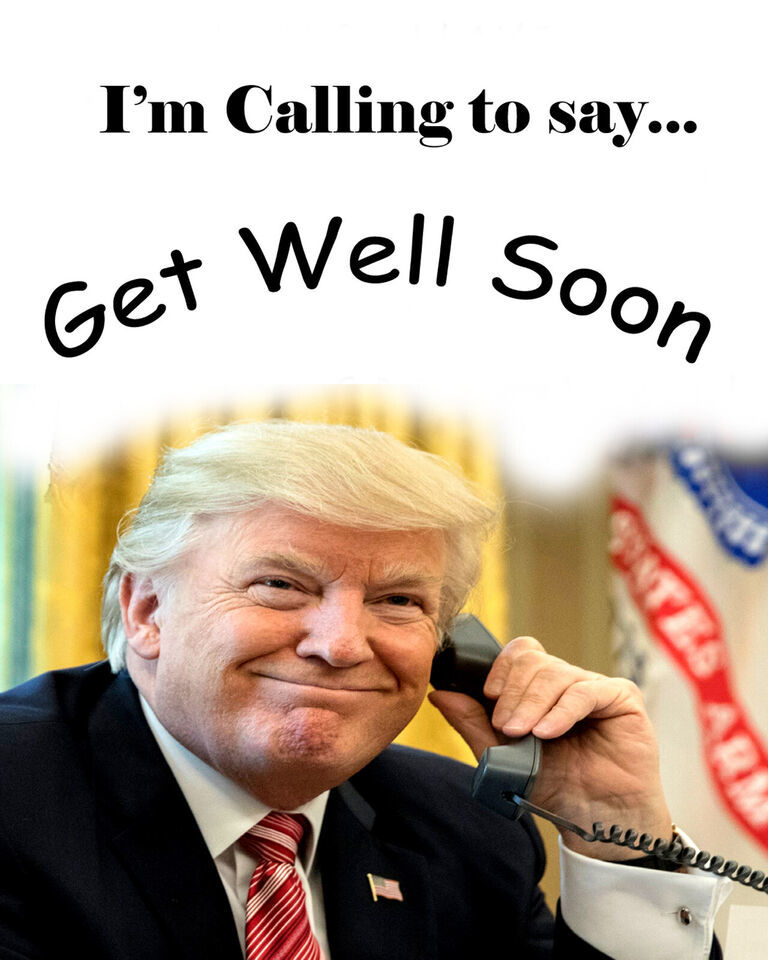 Donald Trump Get Well Card - $3.50
