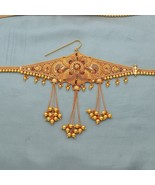 22k Yellow Gold Belly Chain, Indian Gold Kamar Bandh, Indian Gold Jewelr... - £13,343.80 GBP