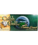 CRIBB GOLF Pebble Beach Links Board Game Cribbage 1997 Vintage New Sealed - £27.20 GBP