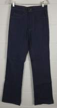 Vtg NWT Mens Statler Western Flare Leg Dark Denim Jeans USA 29x34 - £31.01 GBP