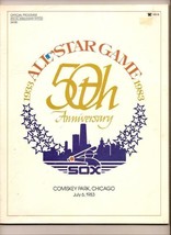 1983 Baseball All Star Game program at White Sox - $33.47