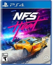Need For Speed Heat PS4 New! Cars Race, Cops, Racing, High Chase Burnout Law - £22.60 GBP