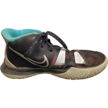 Nike Kyrie 7 CT4080-008 Athletic Sneaker Shoes Black Multi High Top Youth Sz 6Y - £25.35 GBP