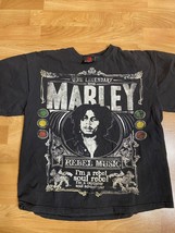 Vintage Bob Marley Zion Rootswear Size Large I’m A Rebel Soul Rebel Mens Tshirt - £22.10 GBP