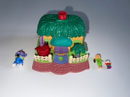 1994 Polly Pocket Elephant House Complete Animal Wonderland Jumbo&#39;s Lodge CLEAN - £41.93 GBP