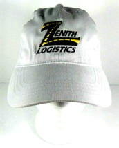Zenith Logistics Adjustable Baseball Cap Embroidered Logo Light Grey OSF... - £8.76 GBP