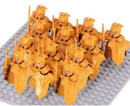 Medieval Age Castle Knights Military Armored Rome Soldiers Figures 13Pcs... - £14.80 GBP
