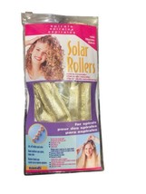 Vintage Solar Rollers 6 Soft Self Holding Hair Rollers - $6.56