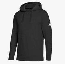 adidas fleece womens hoodie black HR6487 Size Small - $23.75