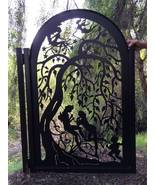 Custom Metal Gate, Custom Art Pedestrian Walk Thru Entry Iron Steel Gard... - $25,349.79 MXN
