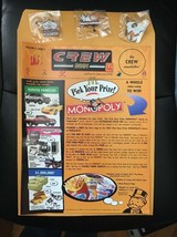 McDonald’s 2001 Monopoly Crew Newsletter And 3 Sealed Lapel Pins. Free S... - $8.59