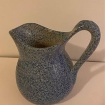 Vintage Blue Ceramic Pitcher [Item 156] - £4.56 GBP