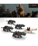 5pcs Orcs Wargs Wolf Lord of the Rings The Hobbit Minifigures - $12.89